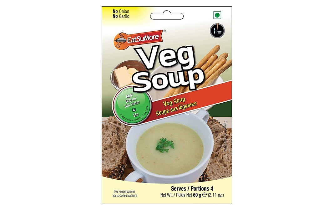 EatSuMore Veg Soup    Pack  60 grams